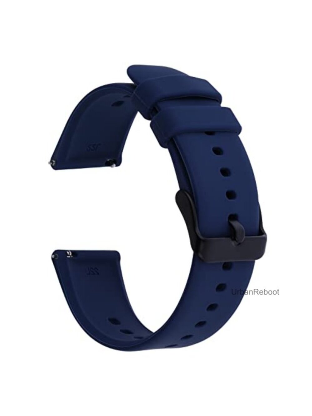 Silicone Watch Band Quick Release Waterproof Rubber Strap for Sports